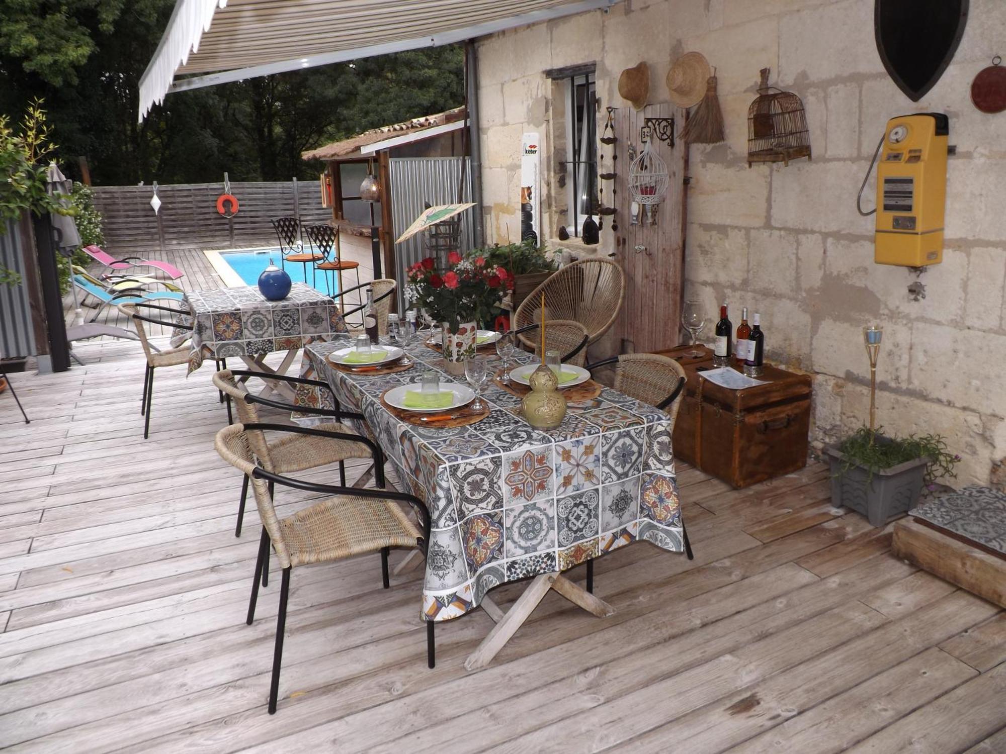 Bed and Breakfast La Girondine Galgon Экстерьер фото